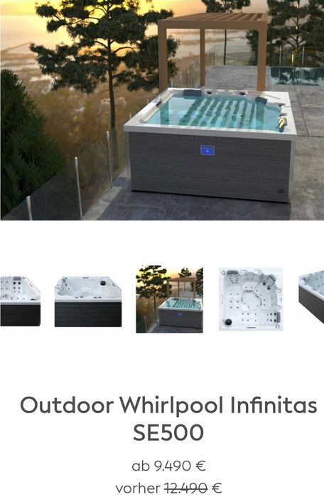 Jacuzzi ogrodowe Infinitas SE 500 Made in GERMANY 12490