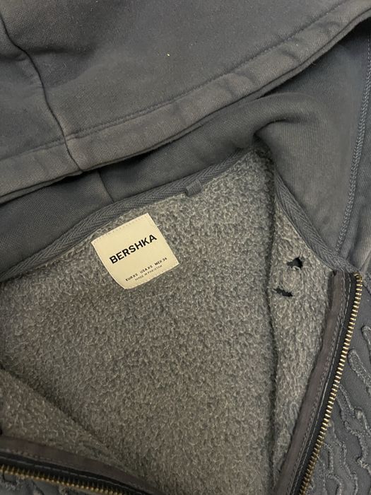 zip hoodie bershka