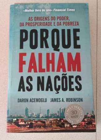 Daron Acemoglu - Porque Falham as Nações ( portes gratis)