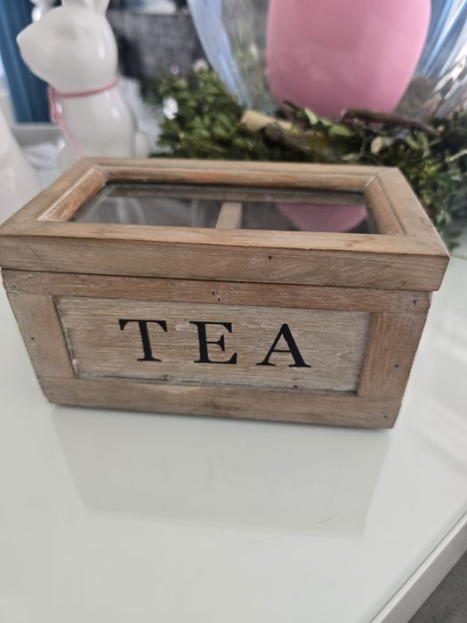 Pojemnik na herbatę vintage