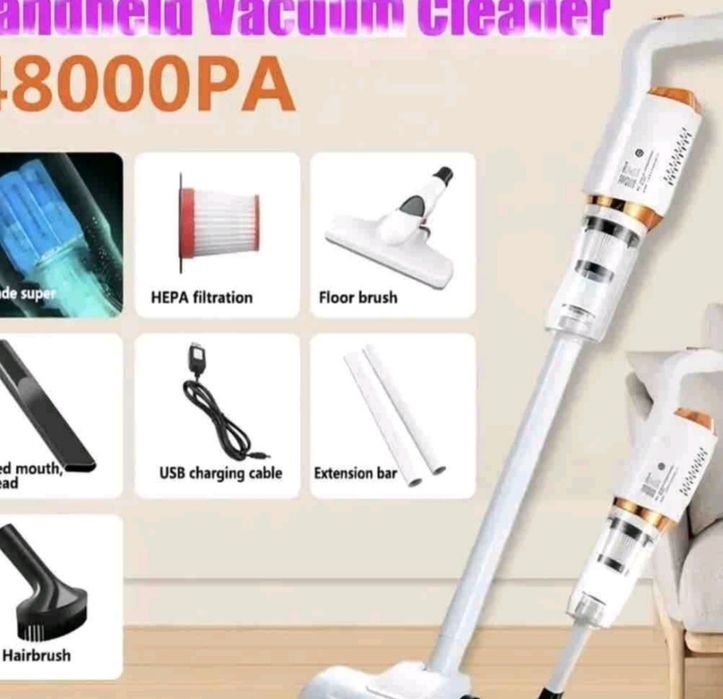 Odkurzacz bezprzewodowy pionowy 2 w 1