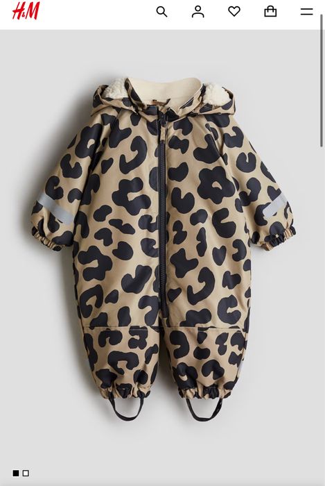 Зимові дитячі комбінезони H&M