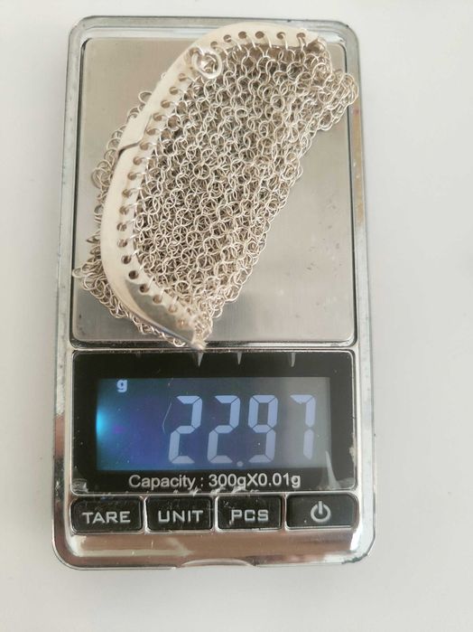 Bolsa porta moedas em Prata