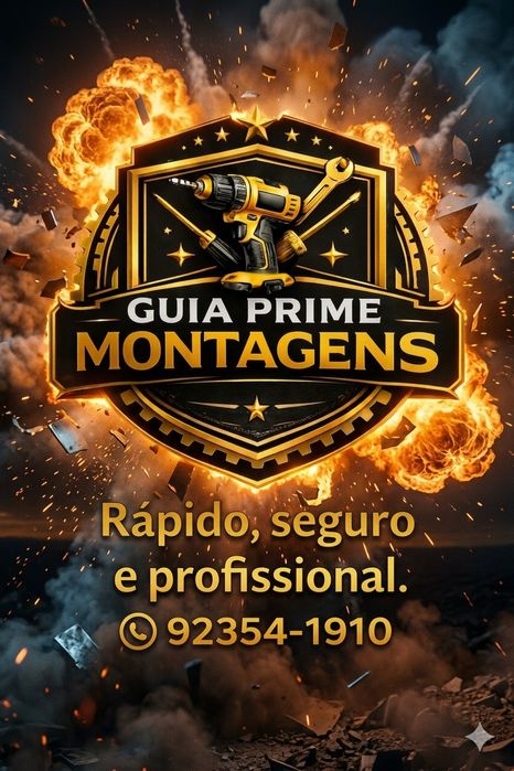Tudo em montagem e desmontagem