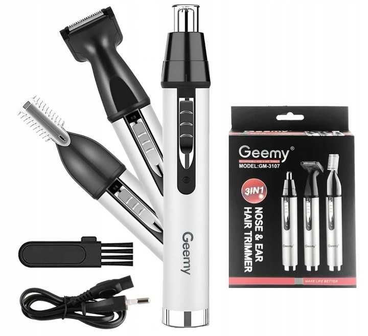 Maszynka Trymer do Strzyżenia Brody Włosów Zarostu 3w1