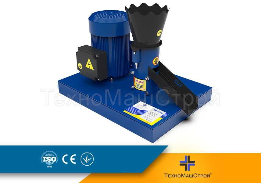 Гранулятор кормовий ГКМ-100, до 40 кг/годину, 1.5 кВт (220/380В)