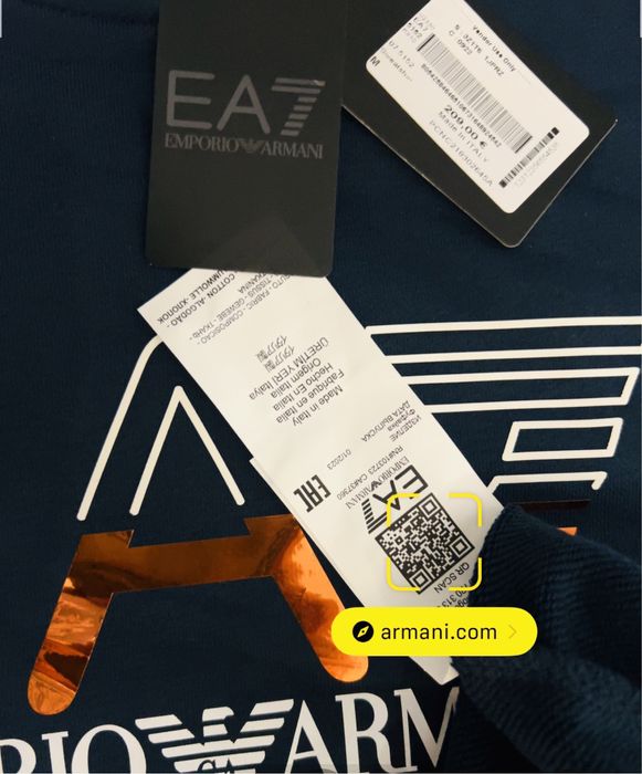 Emporio Armani bluza dresowa męska