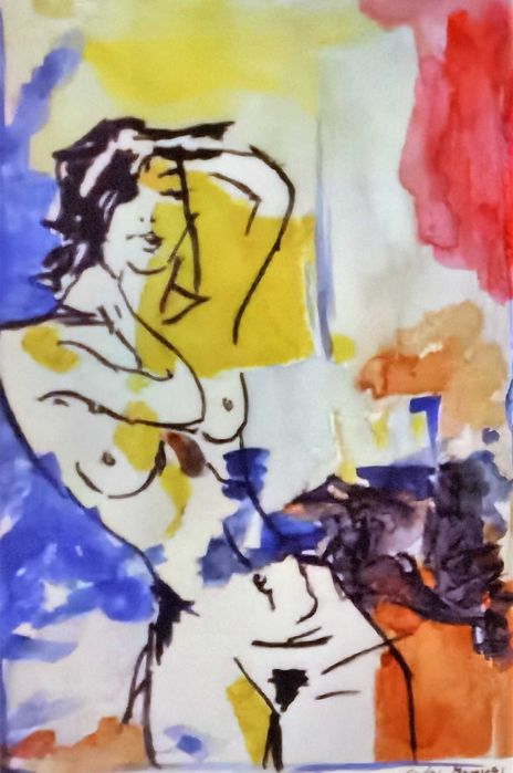 Várias pinturas de vários tamanhos, para venda.