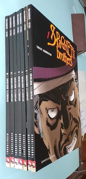 SPAGHETTI BROTHERS - Trillo & Mandrafina - Edição francesa, 7 volumes