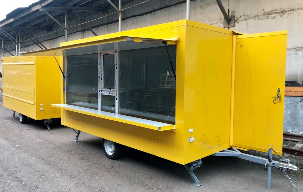 Торговий причіп від виробника з документами фудтрак фастфуд кавʼярня