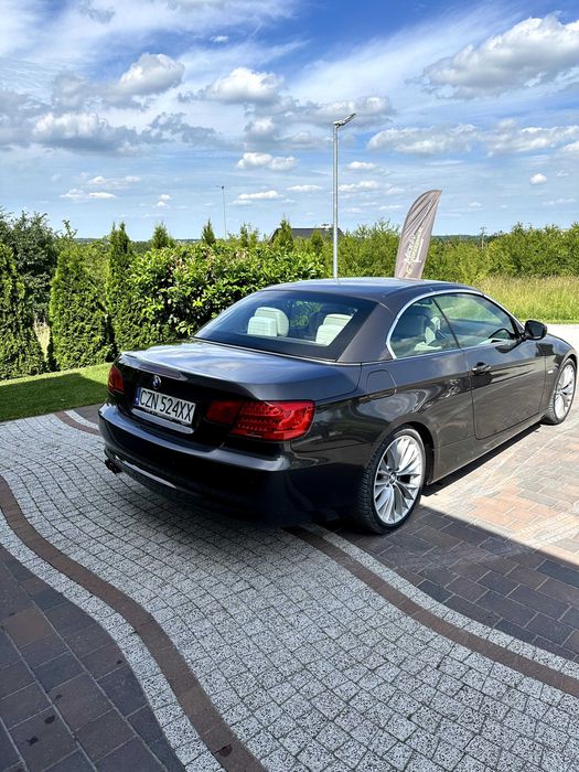 BMW E93 320d Cabrio 2010r | 140 tys. km | Jasna Skóra