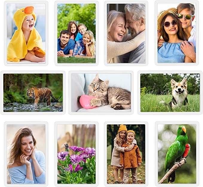 5 imans em acrilico novos para o frigorifico