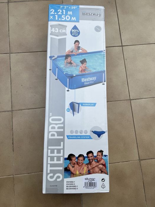 Piscina Bestway Steel Pro + Extras