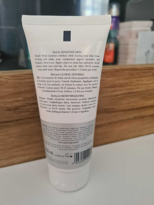 Clochee delikatny peeling enzymatyczny, 100 ml NOWY zafoliowany