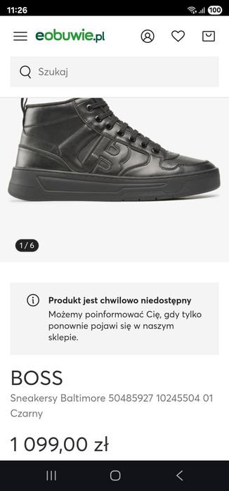 Boss buty oryginalne Okazja!!