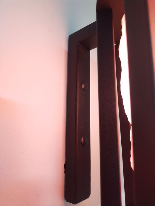 Lampa solna naścienna w stylu loft