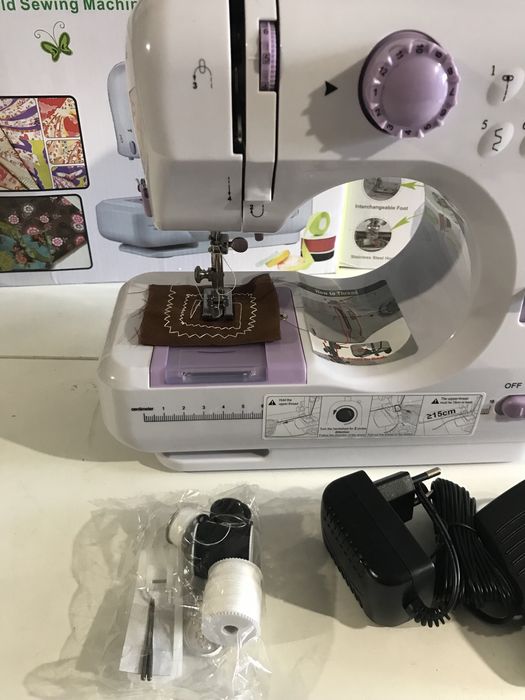 Швейна машина WENMILY,12-стібкова,електрична портативна,двошвидкісна