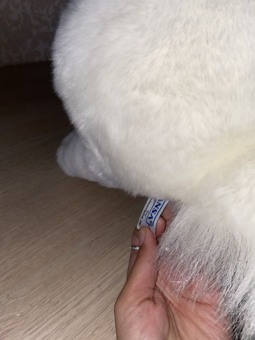 Мягкая игрушка Hansa  "Кролик сидячий белый 62см.