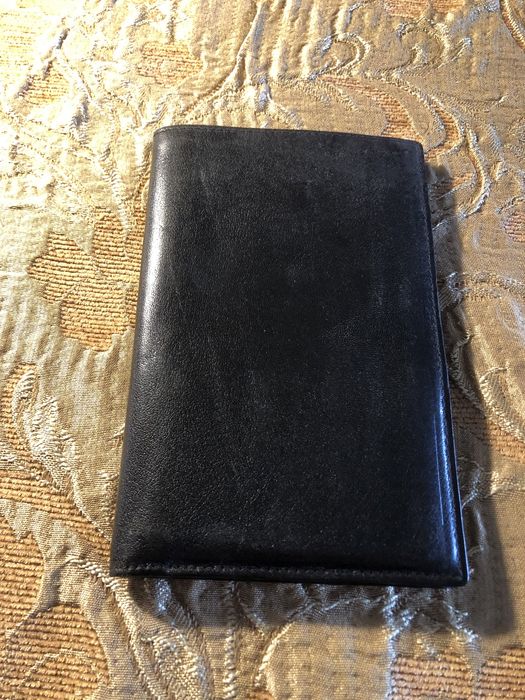 Carteira em pele homem