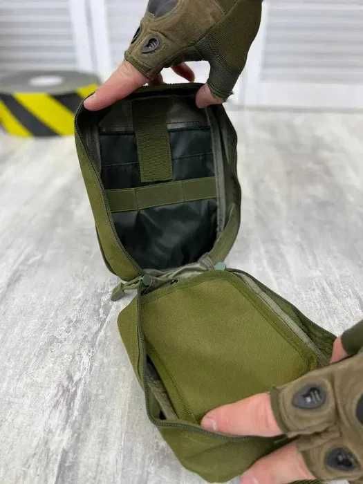 Армійський підсумок під аптечку олива, мультикам, койот аптечка ЗСУ