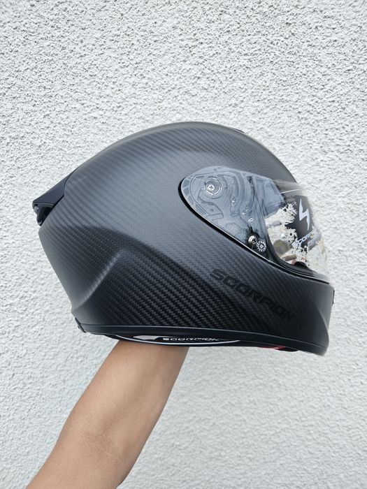 Як НОВИЙ Мотошолом Scorpion Exo 1400 Evo II Air Carbon  L ( Shoei MT LS2 AGV HJC Nolan Alpinestars )