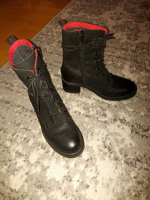 Botki damskie skórzane 38 s.Olivier