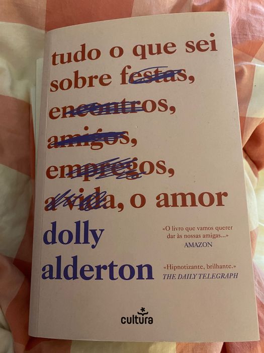 Livro “Tudo o que sei sobre o amor”