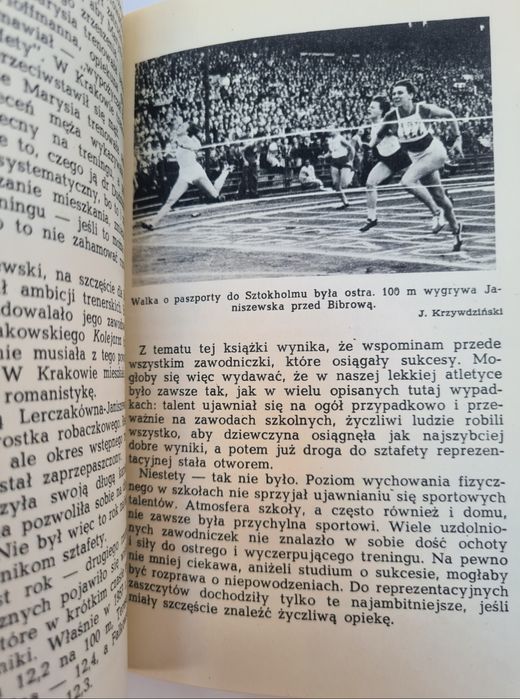4 x 100 dla Polski - Konrad Gruda. Książka z 1967 roku