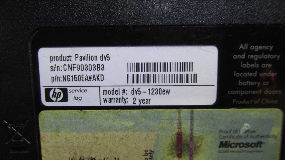 Laptopy 6 szt Hp Toshiba Dell Gigabite