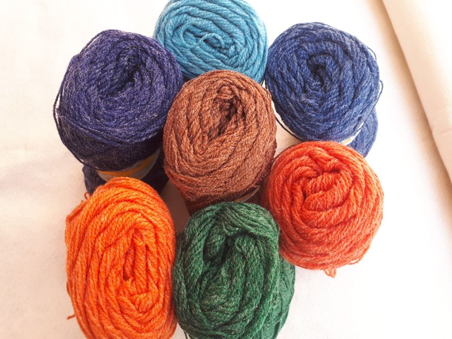 La acrílica e mohair