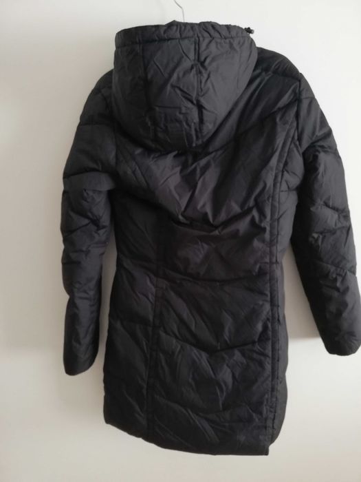 parka Volcano S 36 M 38 płaszcz puchowy Volcano S 36 M 38 czarny