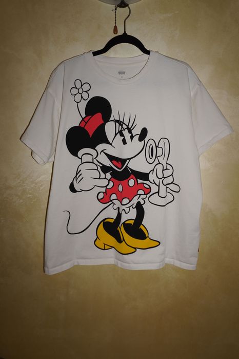 Жіноча біла футболка Levi's з  Disney Mickey & Friends