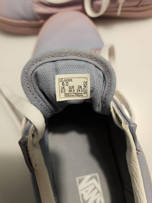 Buty Vans różowo-niebieskie