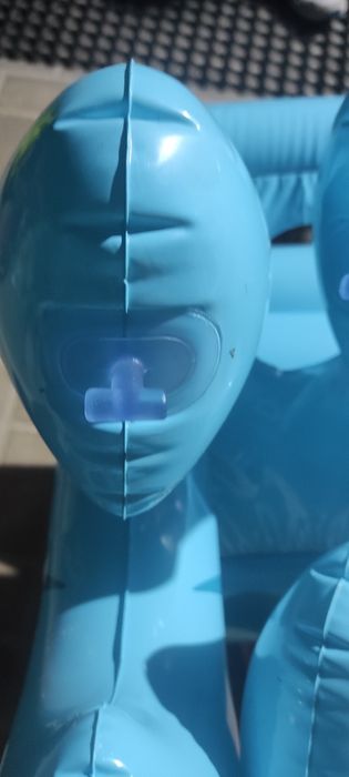 Crocodilo insuflável