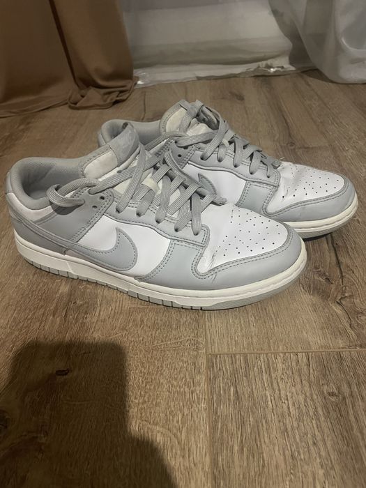 Nike Dunk Low White Light Smoke Grey