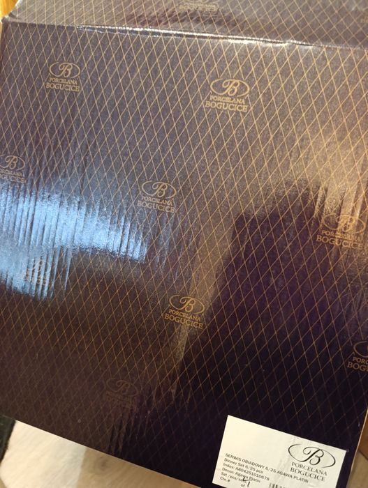 Zestaw zastawa bogucice nowa piękna