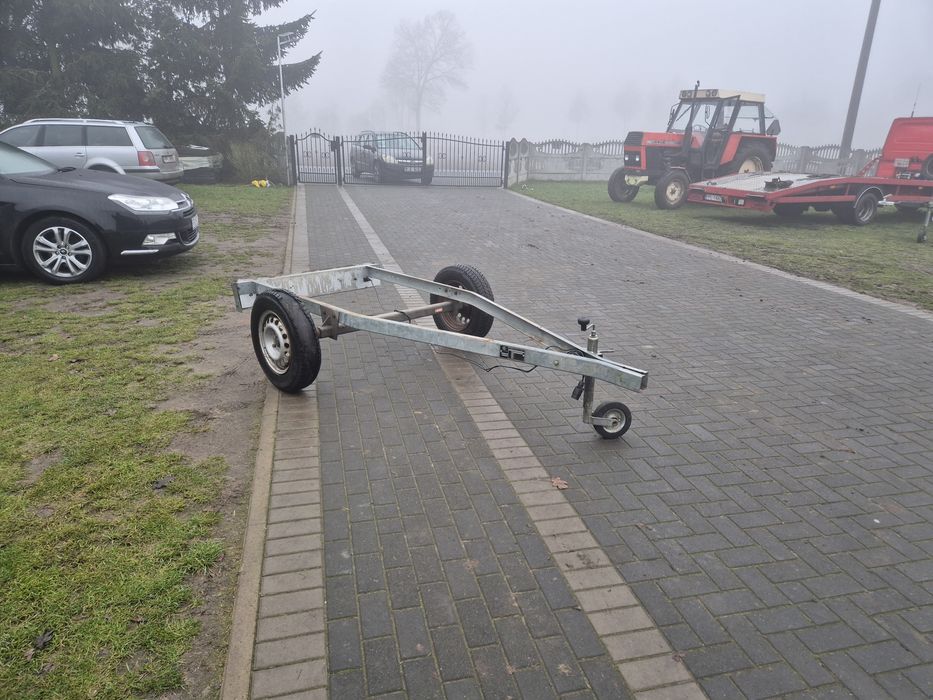 Przyczepka samochodowa 2x1.15  rama do dokończenia