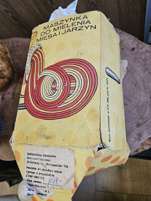 Stara nieużywana maszynka do.kielenia miesa i jarzyn