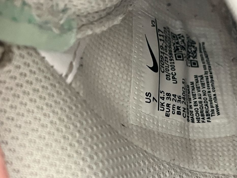 Nike Air Force 1 Shadow CI0919-117 кросівки жіночі шкіряні спортивні на платформі Оригінал 38р/24 см