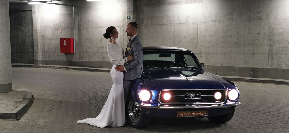 Ford Mustang 1967 rok do ślubu, eventy, filmy, sesje zdjęciowe,