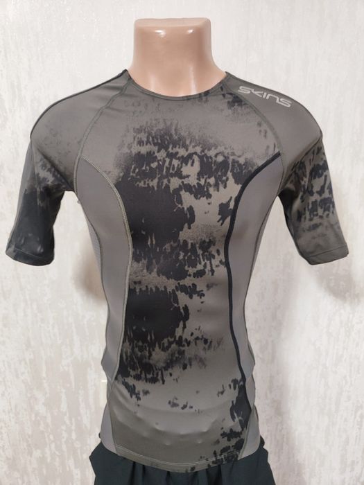 Skins мужская компрессионная футболка