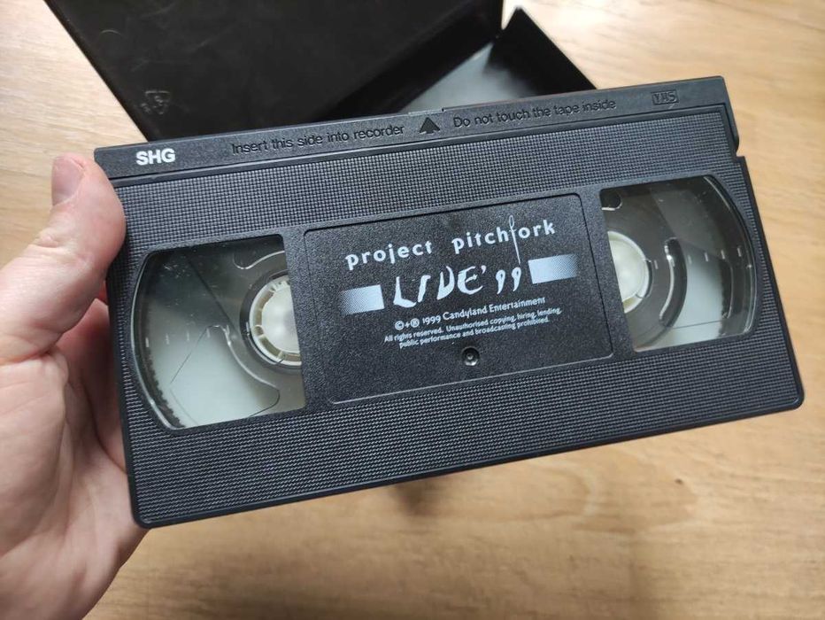 Project Pitchfork - Live 99, kaseta VHS