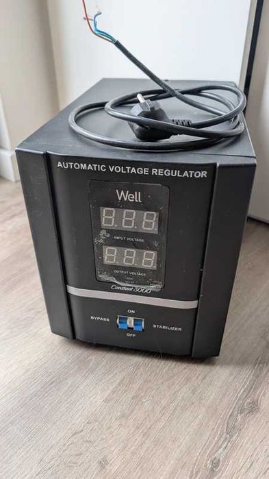 Regulador Automático de Tensão Well Constant 3000 – 3000VA/1800W