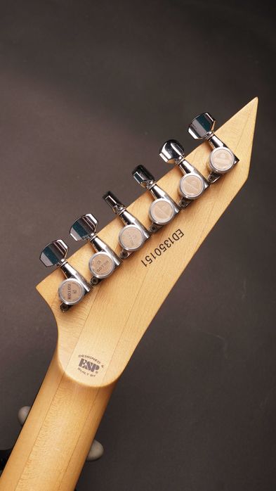 Edwards E-MV-125FR Custom Order – Japan – Black w/ Gold Sparkle