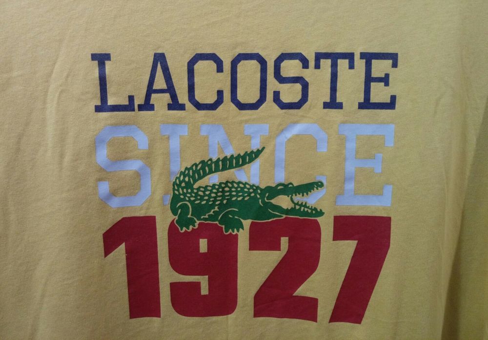 Оригінал Lacoste чоловіча бавовняна футболка