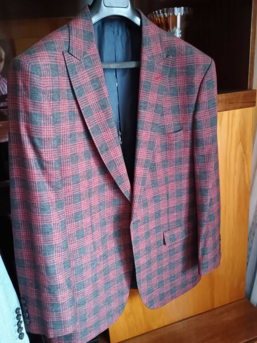 Nowa zjawiskowa   marynarka  L/XL  len