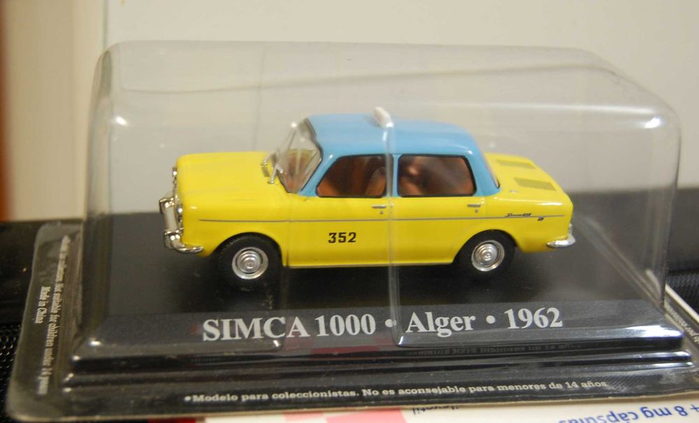 SImca 1000, Altaya, Táxis do Mundo, 1/43