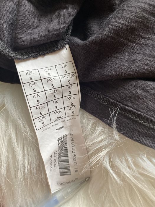 Bluzka damska krótki rękaw Promod S cekiny