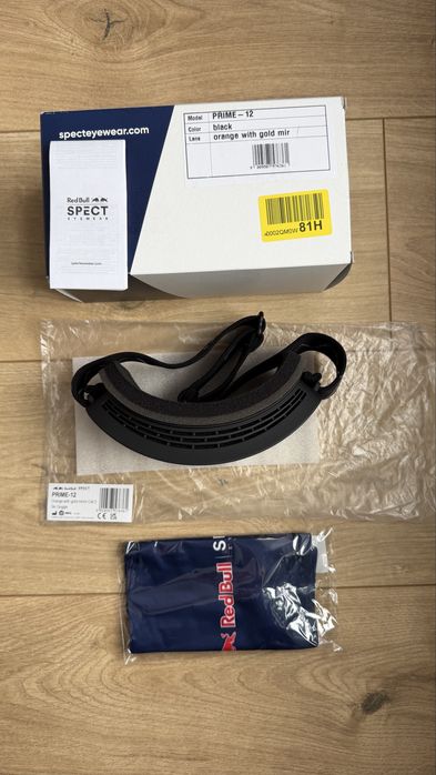 Gogle narciarskie/ snowboardowe Red Bull Prime 12
