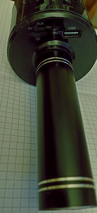 Mikrofon dla dzieci z Bluetooth i glosnikiem i modulatorem głosu